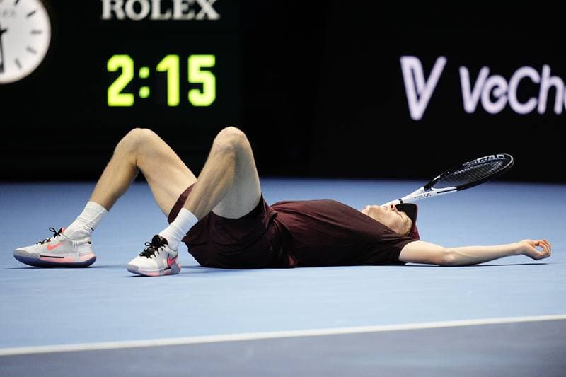 Tennis. ATP Finals. Carlos Alcaraz - Jannik Sinner. 16.11.2025