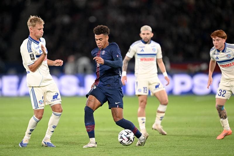 Football. Ligue 1. Paris Saint-Germain - RC Strasbourg Alsace. 17.10.2025