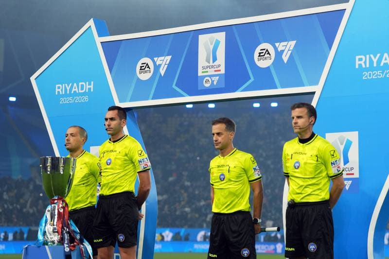 Football. EA Sports FC Supercup. Napoli - Bologna. 22.12.2025