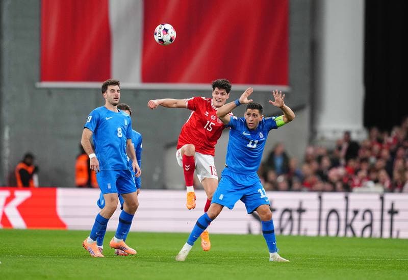 Football. World Cup Qualifiers. Denmark - Greece. 12.10.2025
