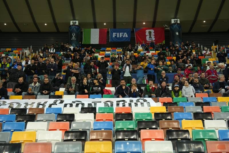 Football. 2026 FIFA World Cup Qualifiers. Italy - Israel. 14.10.2025