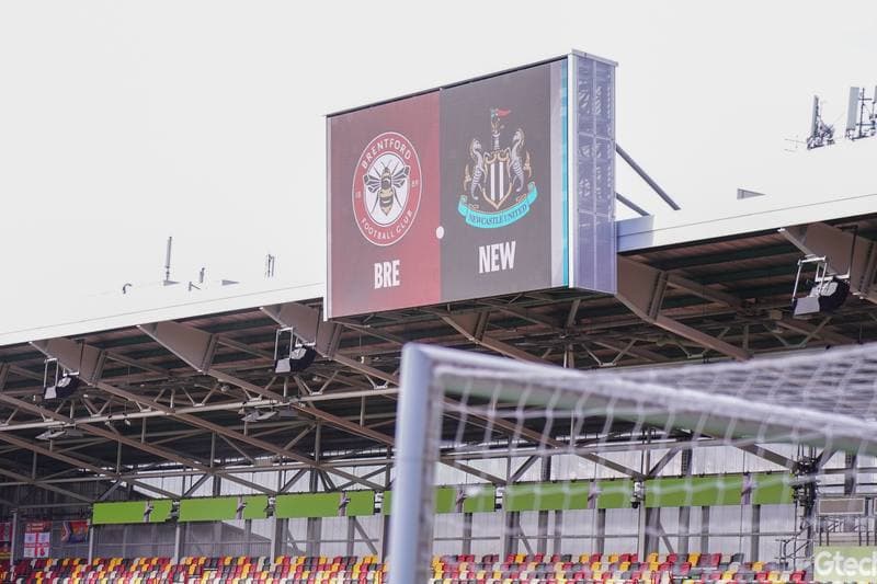 Football. Premier League. Brentford - Newcastle United. 09.11.2025