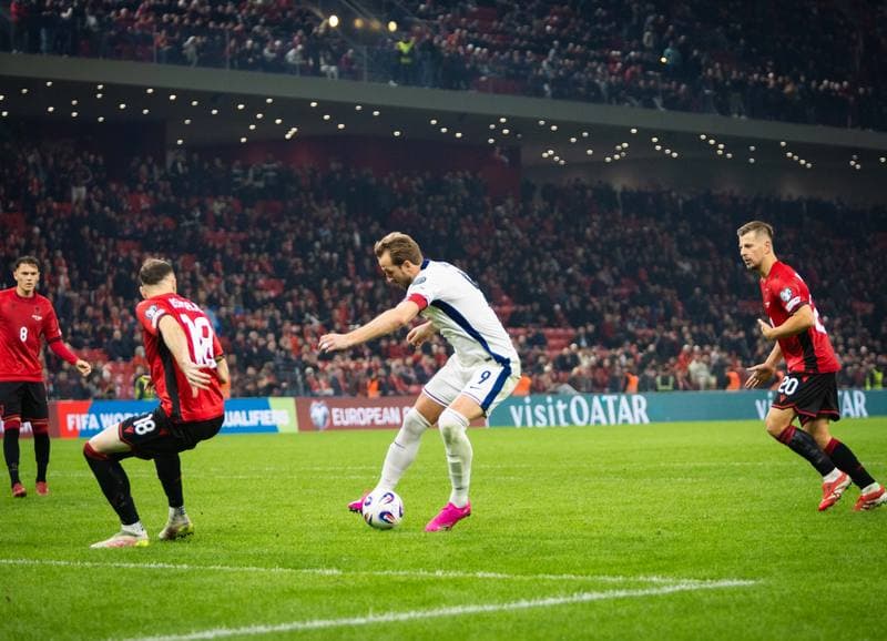 Football. UEFA European Championship. Albania - England. 08.09.2025