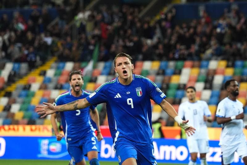 Football. 2026 FIFA World Cup Qualifiers. Italy - Israel. 14.10.2025