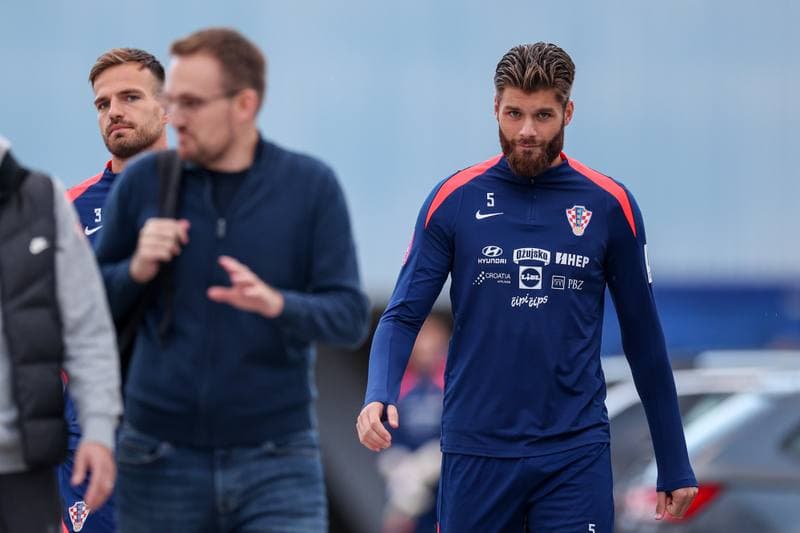Football. Croatia. Training. 07.10.2025