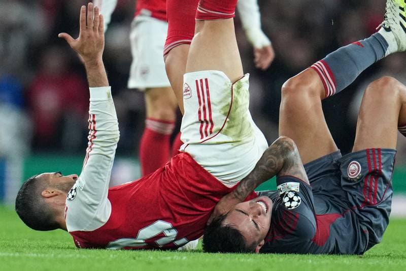 Football. UEFA Champions League. Arsenal - Olympiakos FC. 01.10.2025