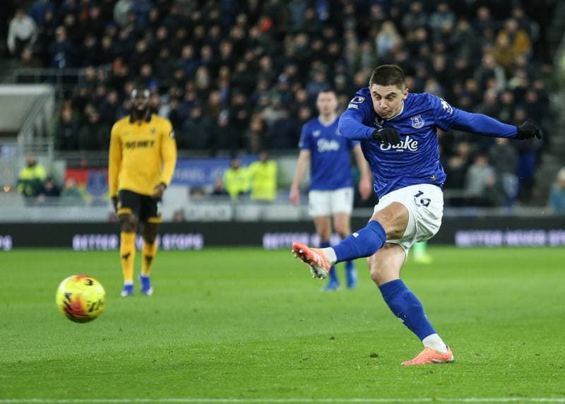 Football. Premier League. Everton - Wolverhampton Wanderers. 07.01.2026