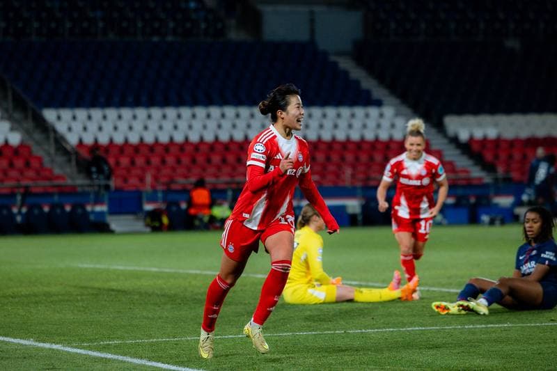 Football. UEFA Women's Champions League. Paris Saint-Germain - FC Bayern Munich. 16.03.2026