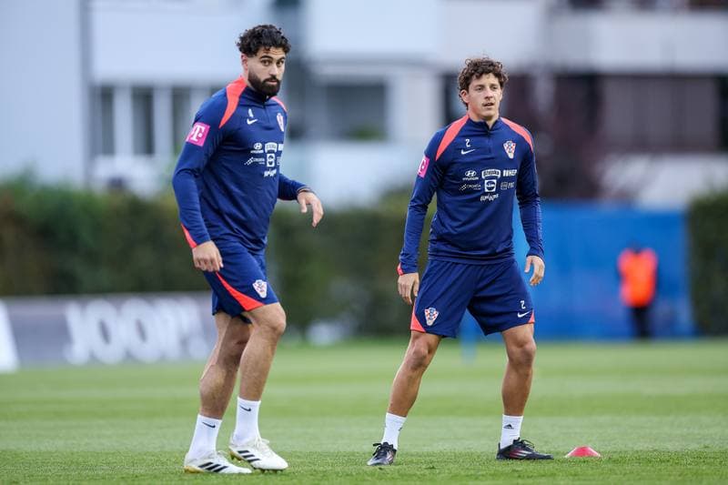 Football. Croatia. Training. 07.10.2025