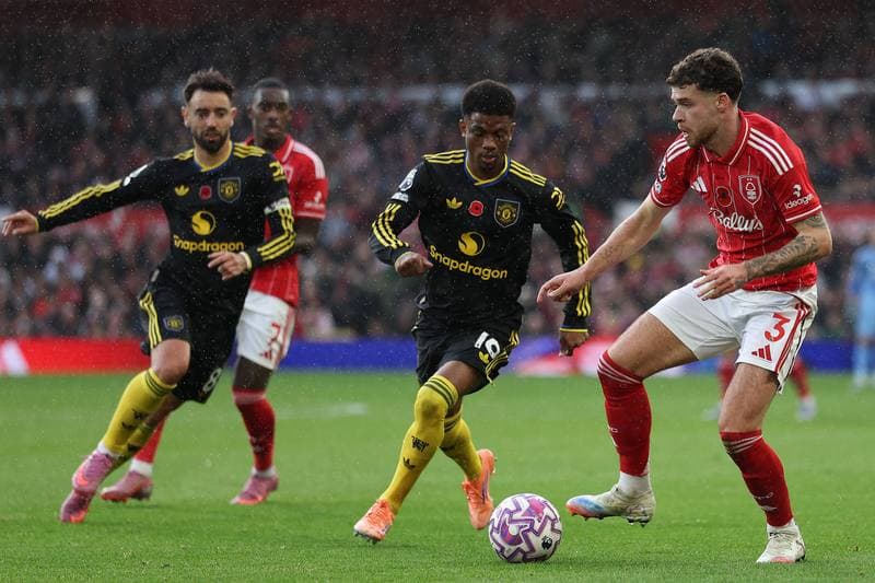 Football. Premier League. Nottingham Forest - Manchester United. 01.11.2025