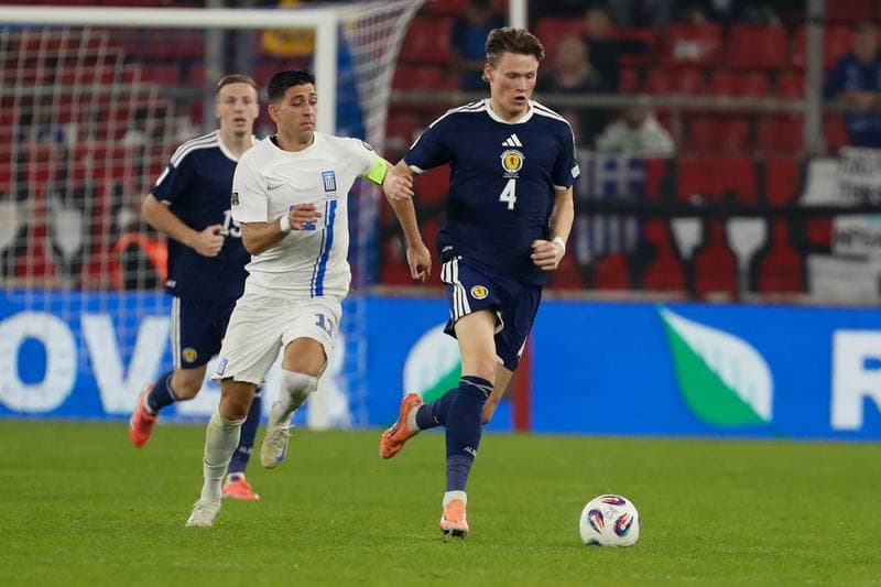 Football. 2026 FIFA World Cup Qualifiers. Greece - Scotland. 15.11.2025