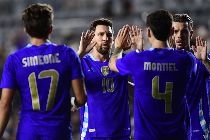 Football. International Friendly. Argentina - Puerto Rico. 14.10.2025