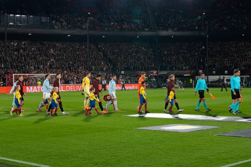 Football. Europa League. Feyenoord - Aston Villa. 02.10.2025