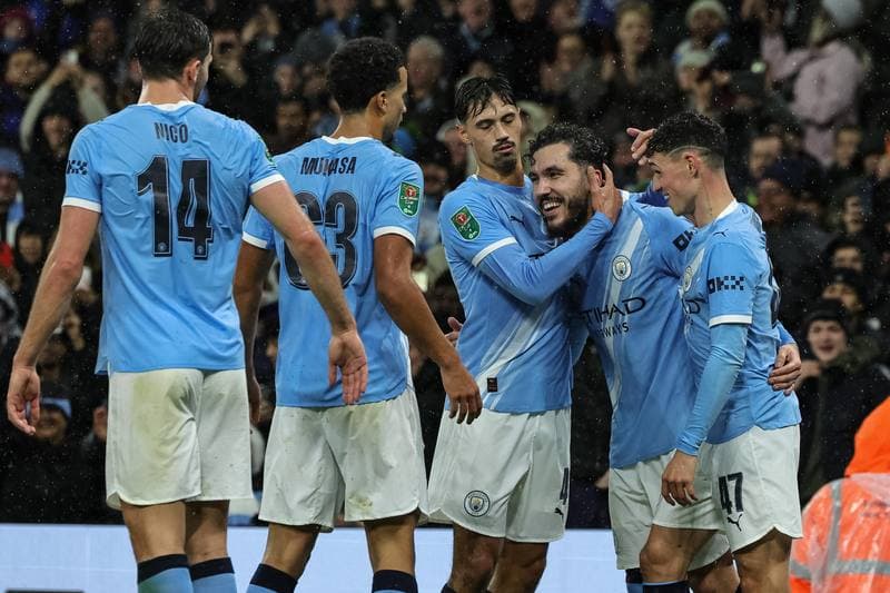 Football. Carabao Cup. Manchester City - Brentford. 17.12.2025