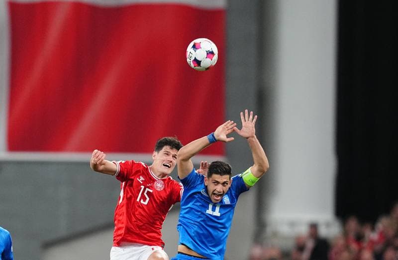 Football. World Cup Qualifiers. Denmark - Greece. 12.10.2025