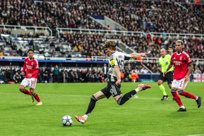 Football. UEFA Champions League. Newcastle United - Benfica. 21.10.2025