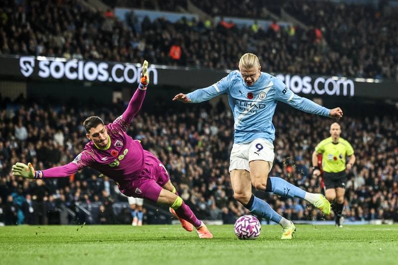 Football. Premier League. Manchester City - Bournemouth. 02.11.2025