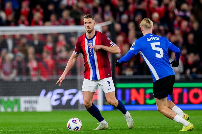 Football. FIFA World Cup Qualifier. Norway - Estonia. 13.11.2025