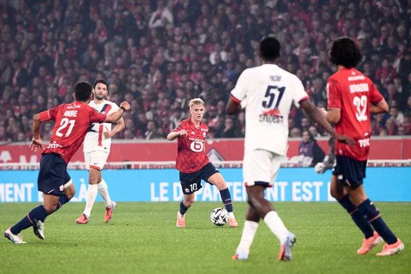 Football. Ligue 1. Lille OSC - Paris Saint-Germain. 05.10.2025