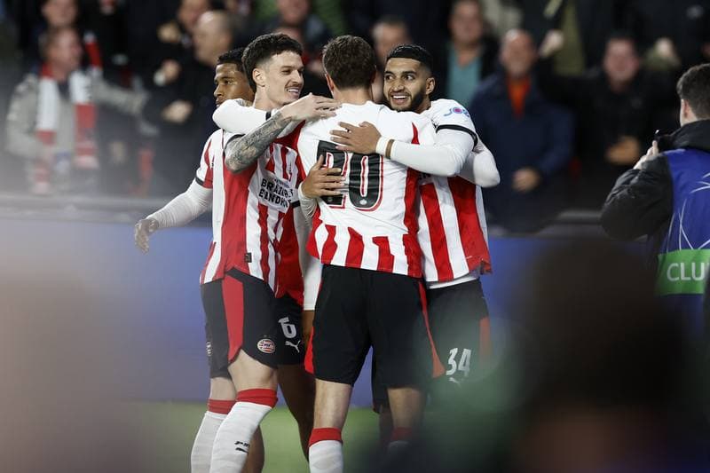 Football. UEFA Champions League. PSV Eindhoven - Napoli. 21.10.2025