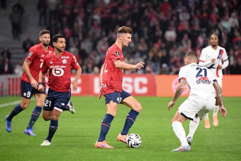 Football. Ligue 1. Lille OSC - Paris Saint-Germain. 05.10.2025