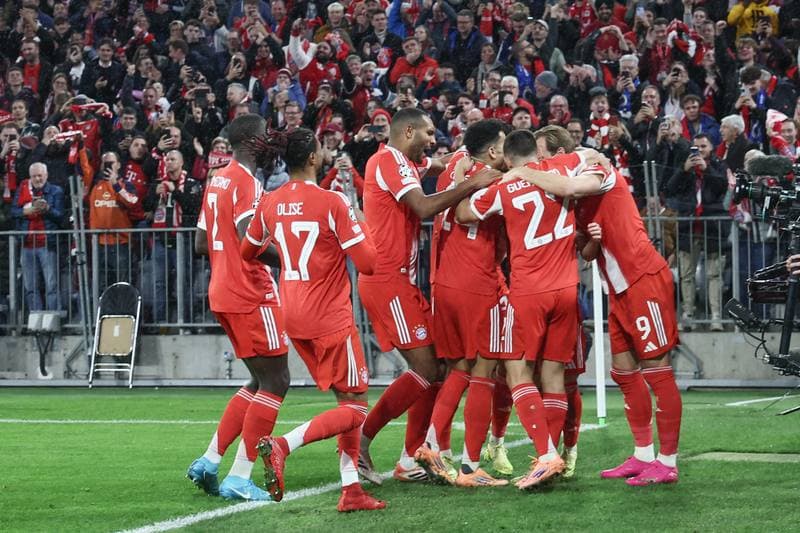 Football. UEFA Champions League. Bayern Munich - Club Brugge. 22.10.2025