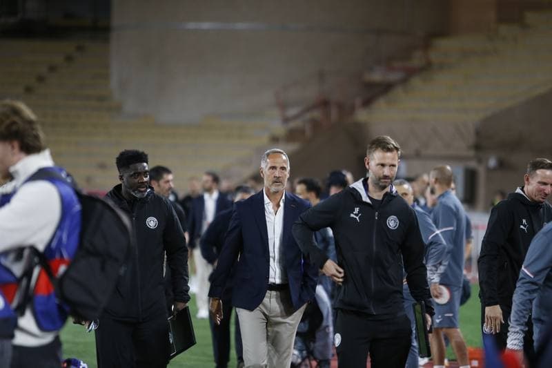 Football. UEFA Champions League. AS Monaco - Manchester City. 01.10.2025