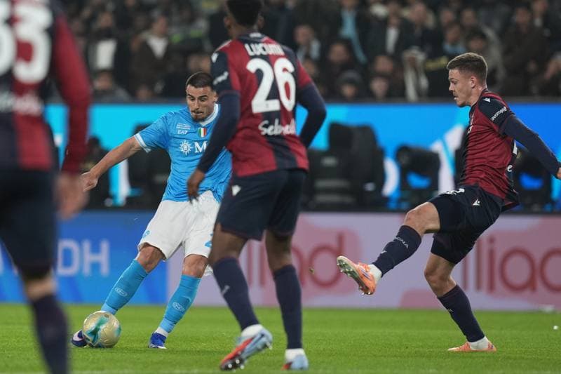 Football. EA Sports FC Supercup. Napoli - Bologna. 22.12.2025
