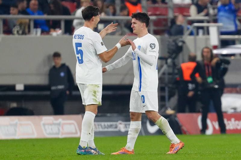 Football. 2026 FIFA World Cup Qualifiers. Greece - Scotland. 15.11.2025