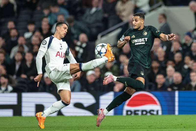 Football. UEFA Champions League. Tottenham Hotspur - F.C. Copenhagen. 04.11.2025