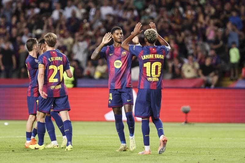 Football. UEFA Champions League. FC Barcelona - Olympiacos. 21.10.2025