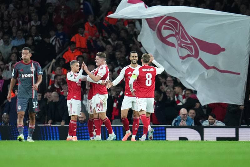 Football. UEFA Champions League. Arsenal - Olympiakos FC. 01.10.2025
