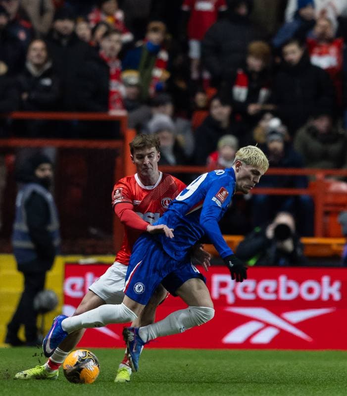 Football. Emirates FA Cup. Charlton Athletic - Chelsea. 10.01.2026