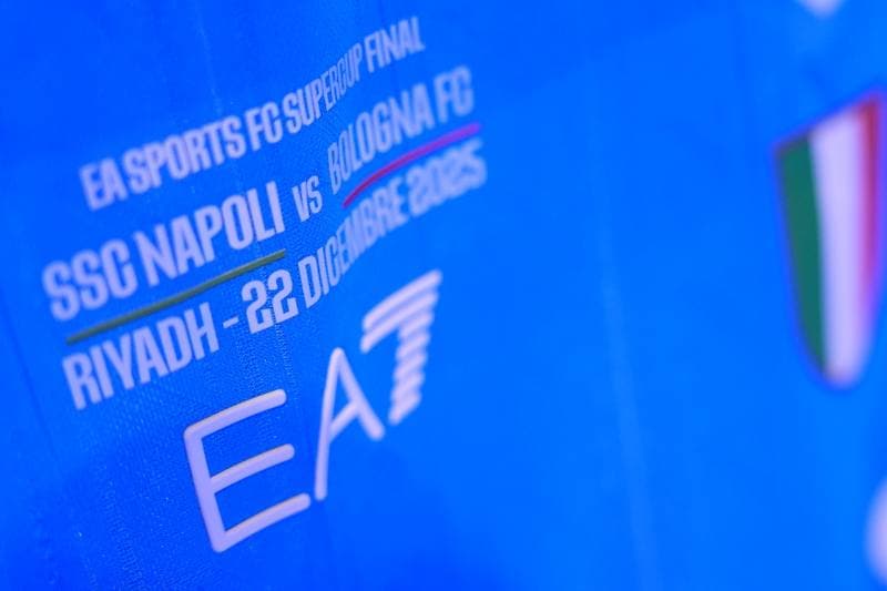 Football. EA Sports FC Supercup. Napoli - Bologna. 22.12.2025