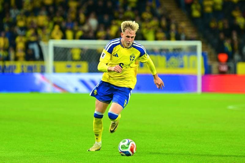 Football. FIFA World Cup Qualifiers. Sweden - Slovenia. 18.11.2025
