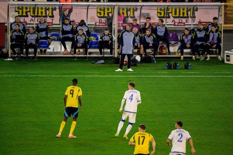 Football. FIFA World Cup Qualifier. Sweden - Kosovo. 13.10.2025