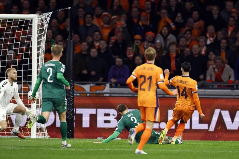 Football. FIFA World Cup Qualifiers. Netherlands - Lithuania. 17.11.2025
