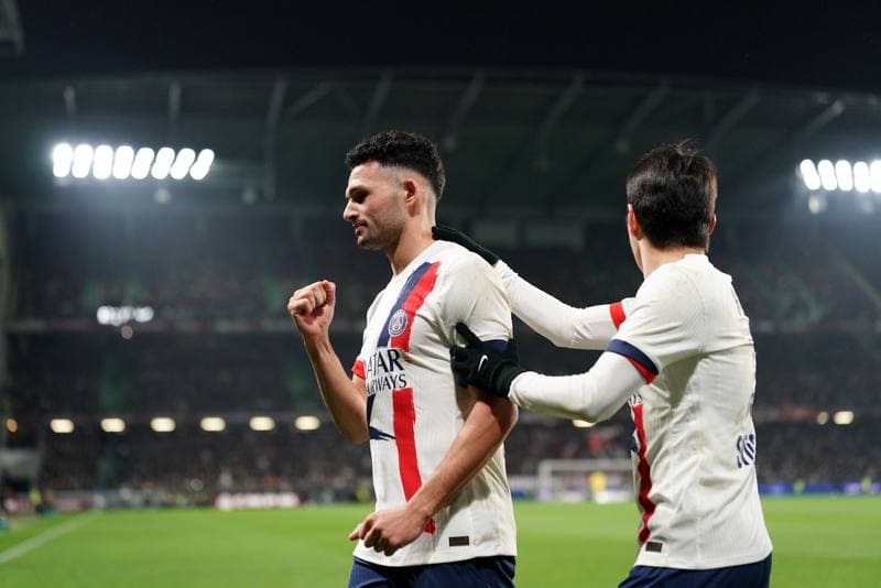 Football. Ligue 1. FC Metz - Paris Saint-Germain. 13.12.2025
