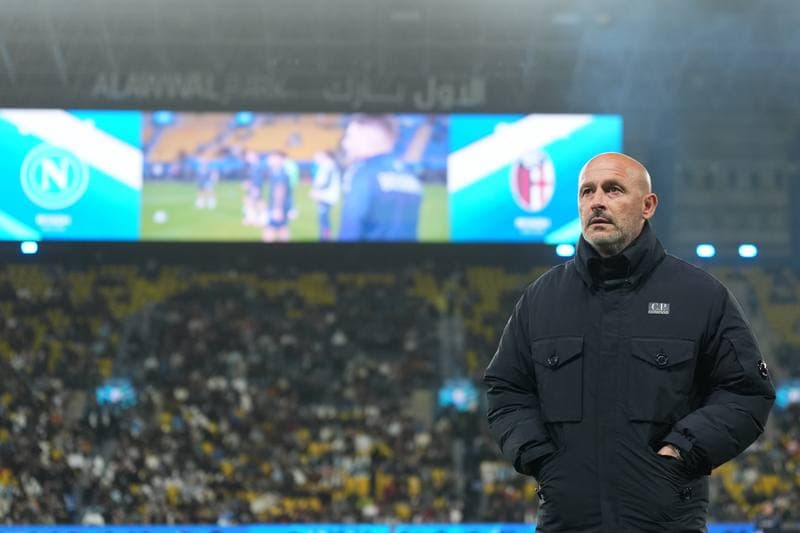Football. EA Sports FC Supercup. Napoli - Bologna. 22.12.2025