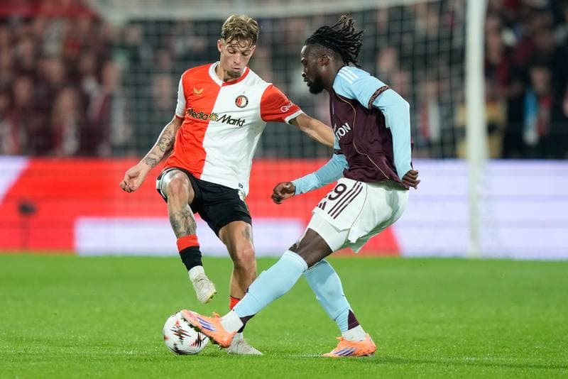 Football. Europa League. Feyenoord - Aston Villa. 02.10.2025
