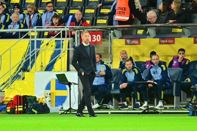 Football. FIFA World Cup Qualifiers. Sweden - Slovenia. 18.11.2025
