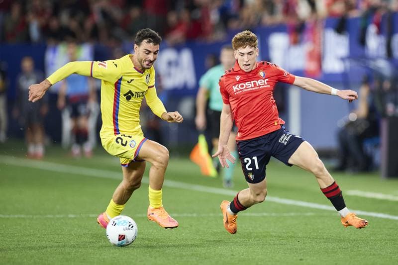 Football. La Liga. CA Osasuna - Getafe CF. 03.10.2025