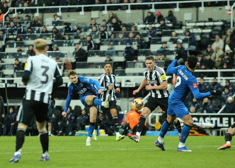 Football. Emirates FA Cup. Newcastle United - Bournemouth. 10.01.2026