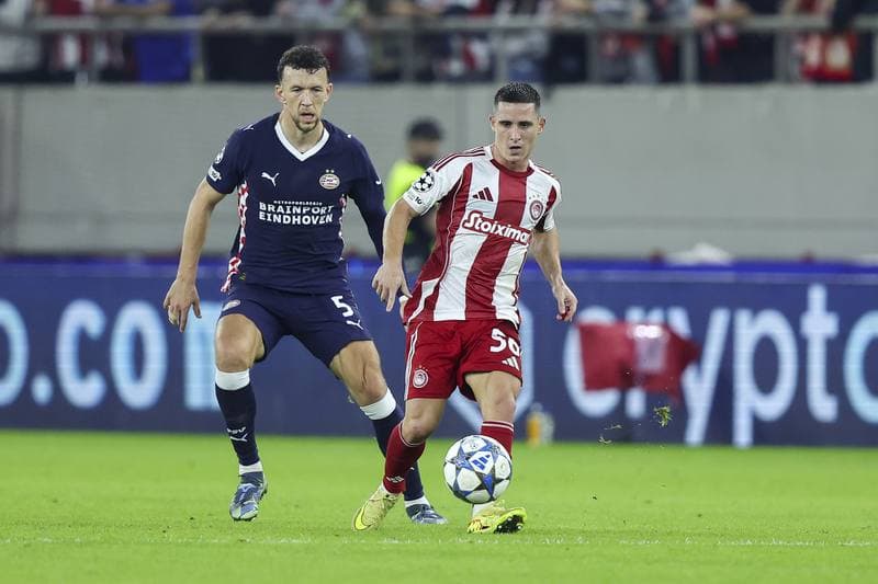 Football. UEFA Champions League. Olympiacos - PSV Eindhoven. 04.11.2025
