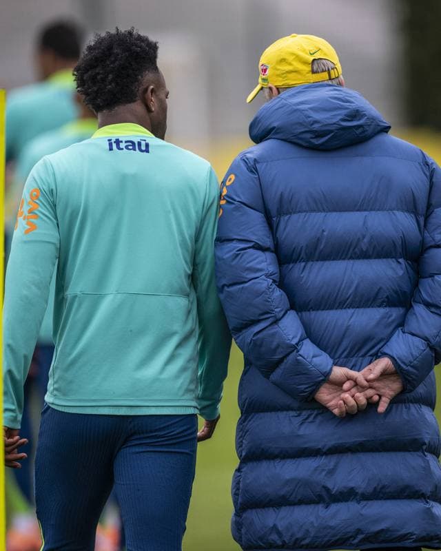 Football. Brazil. Training. 15.11.2015