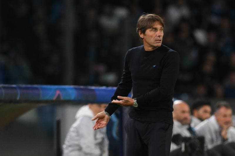 Football. UEFA Champions League. Napoli - Eintracht Frankfurt. 04.11.2025