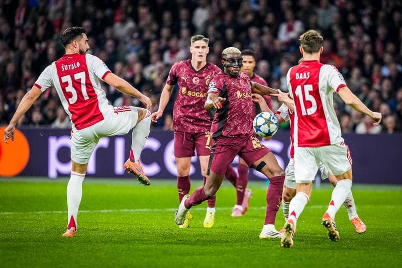 Football. UEFA Champions League. Ajax - Galatasaray. 05.11.2025