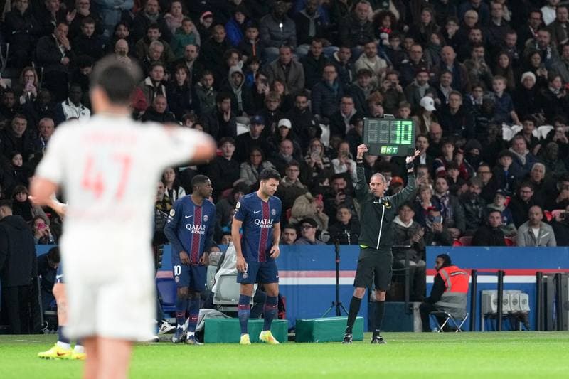 Football. Ligue 1. Paris Saint-Germain - OGC Nice. 01.11.2025