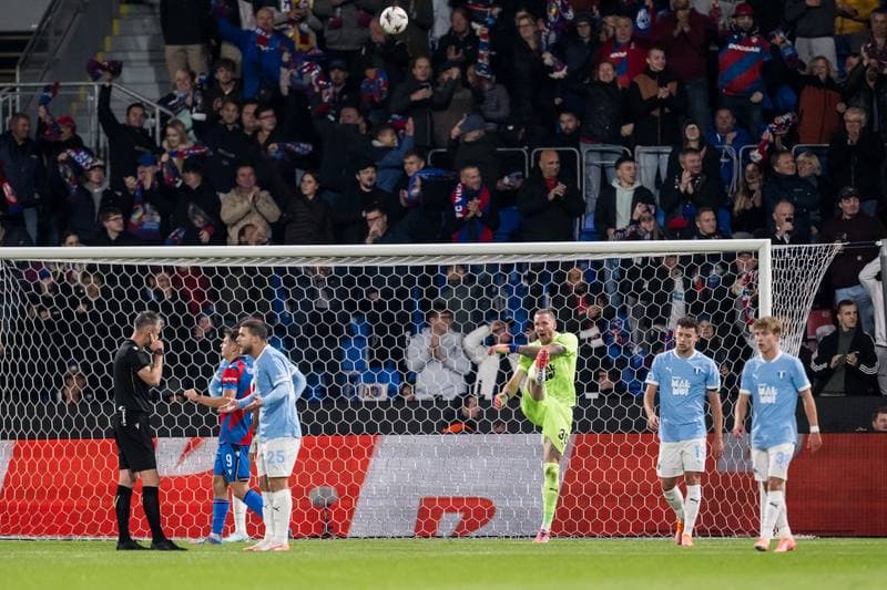 Football. UEFA Europa League. Viktoria Plzen - MalmA FF. 02.10.2025