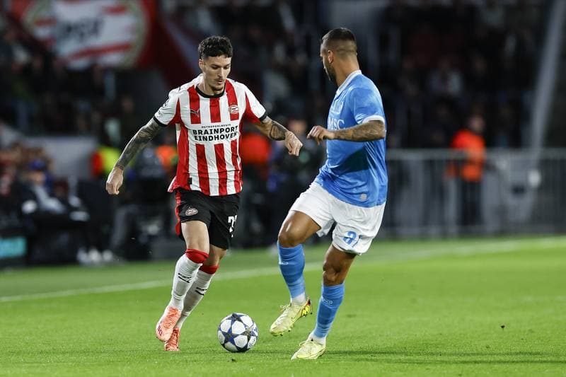 Football. UEFA Champions League. PSV Eindhoven - Napoli. 21.10.2025
